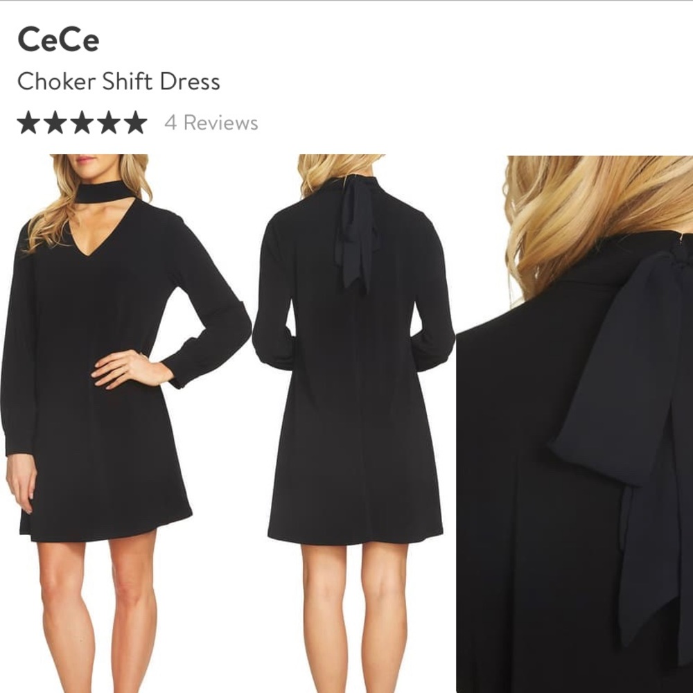 New w/ Tags CeCe Mock Shift dress